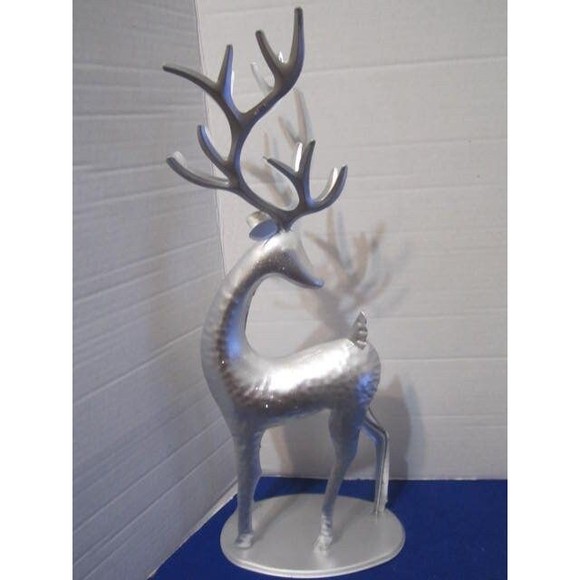 NEW Art Deco Style  Deers Bambi Moose Figurine Statue - Picture 4 of 5